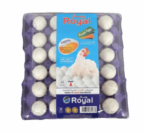 Royal Fresh White Eggs 30s