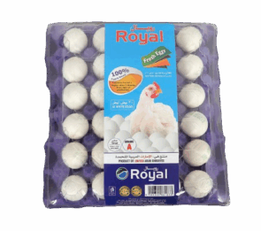 Royal Fresh White Eggs 30s