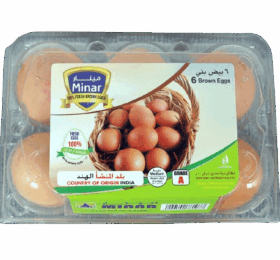 Minar Brown Eggs 6s