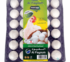 Al Fayoum Fresh White Eggs 30s